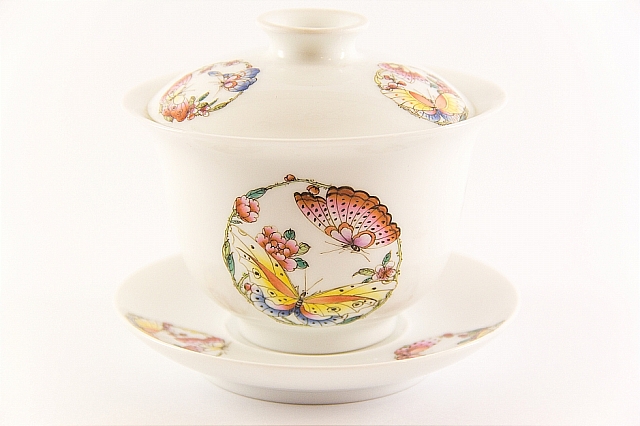 gaiwan en porcelaine de Jingdezhen